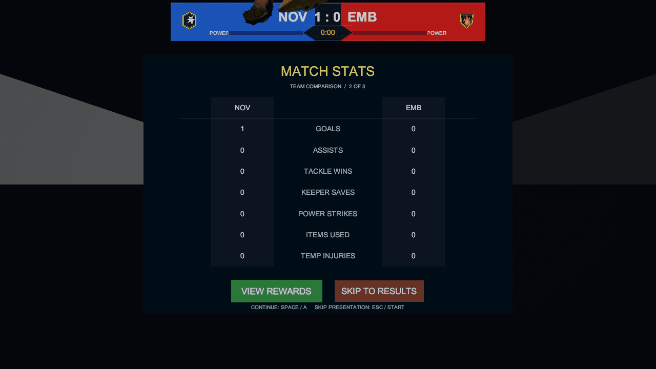Match Stats in-engine screen capture