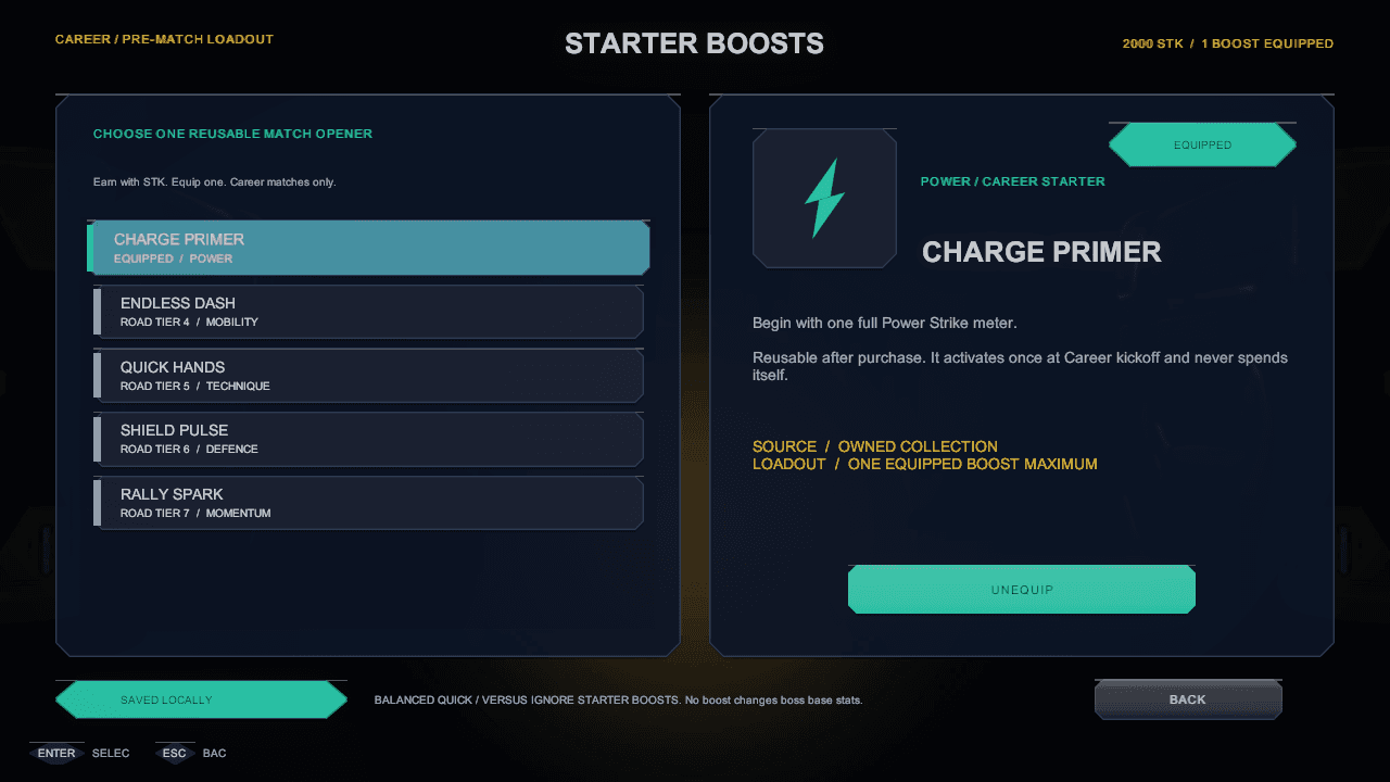 Starter Boosts in-engine screen capture